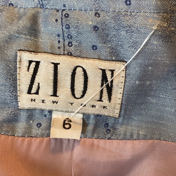 Zion New York suit jacket size 6 pants size 8 - Picture 9 of 12